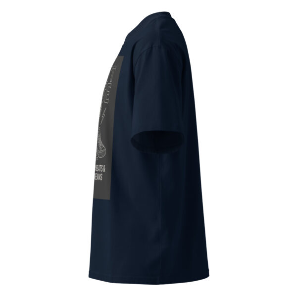 Unisex organic oversized high neck t-shirt - Image 4