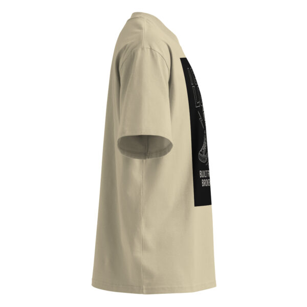 Unisex organic oversized high neck t-shirt - Image 15