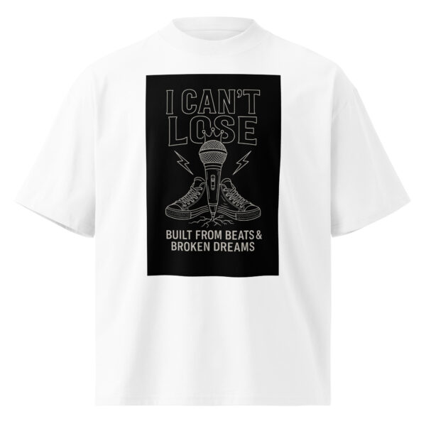 Unisex organic oversized high neck t-shirt - Image 17