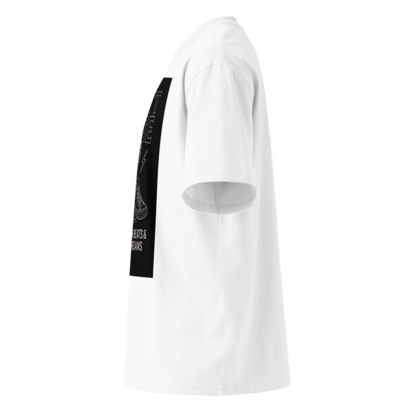 Unisex organic oversized high neck t-shirt - Image 20
